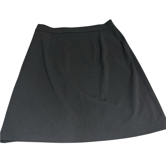 Michael Kors Black Mini Skirt with Gold Buttons - Picture 4 of 6